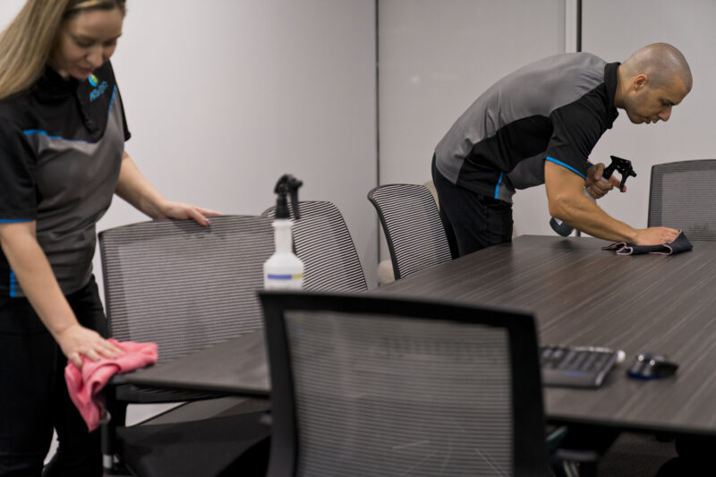 commercial cleaning offices with AKS Cleaning